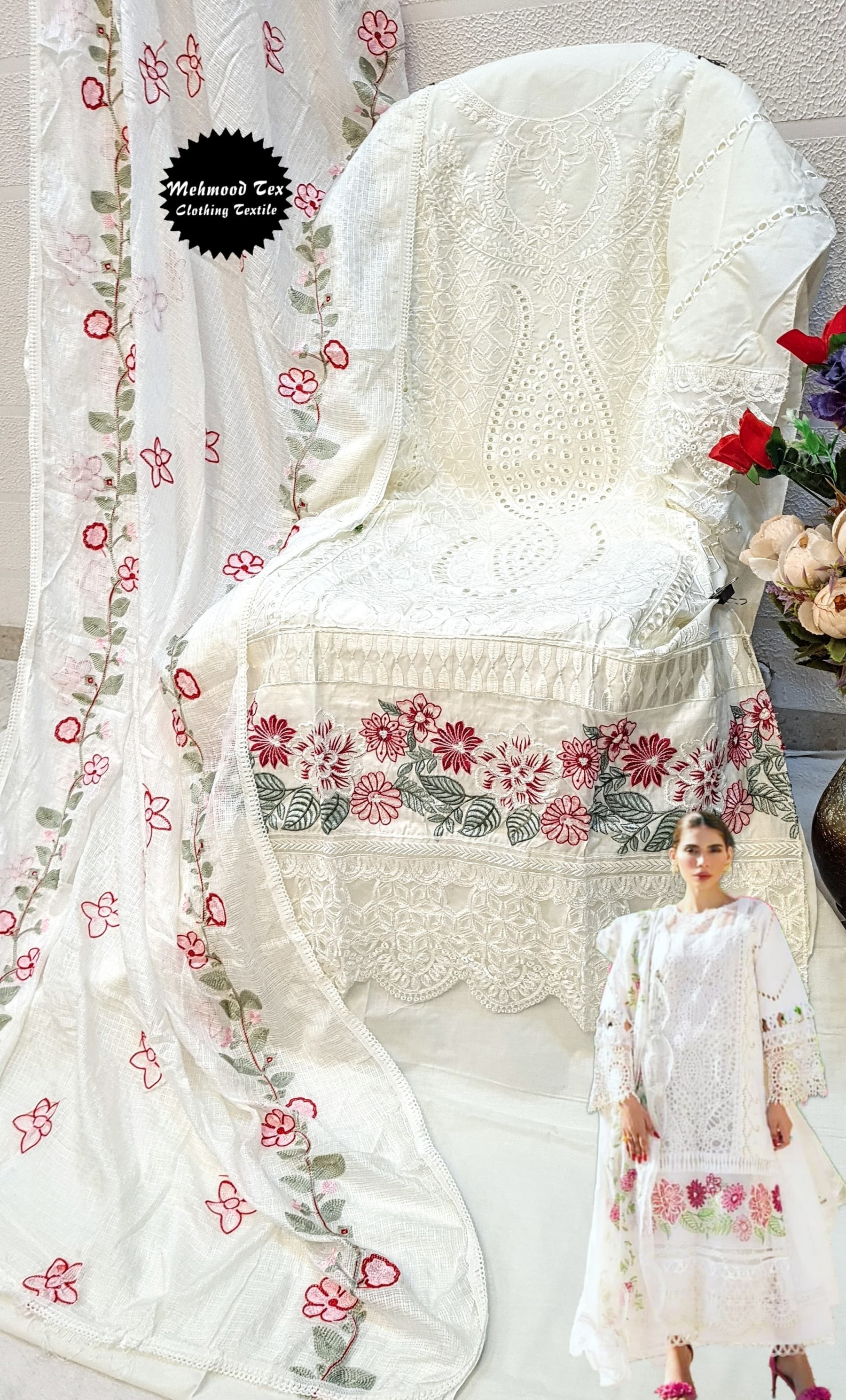 MEHMOOD TEX M 46 HIT DESIGN PAKISTANI SUITS