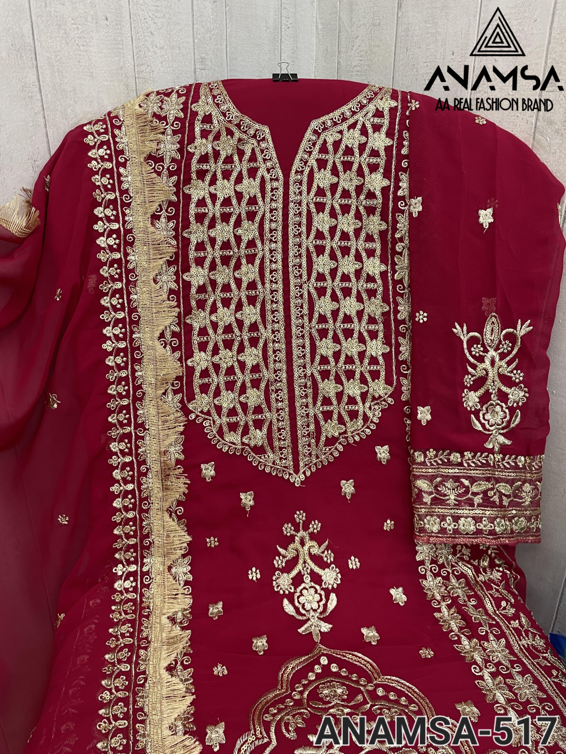 ANAMSA 517 PAKISTANI SUITS 2025