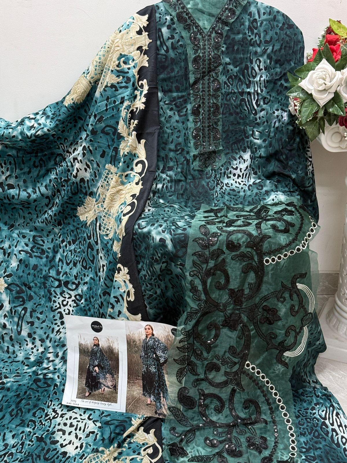 MEHBOOB TEX 1516 B PAKISTANI SALWAR SUITS SUMMER COLLECTION IN SURAT