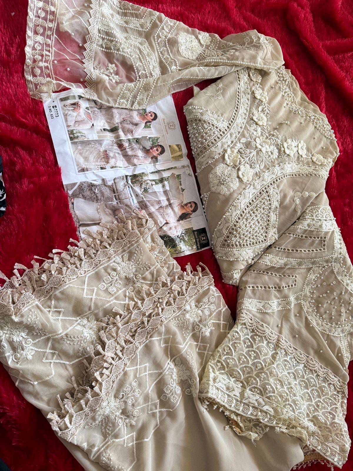 ZIAAZ DESIGNS 633 PAKISTANI SUITS LATEST