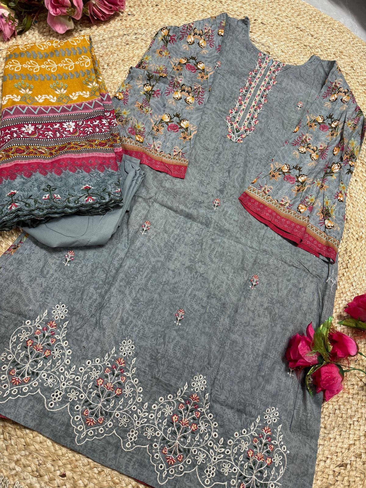 MEHBOOB TEX 1488 PAKISTANI SALWAR SUITS BUY ONLINE