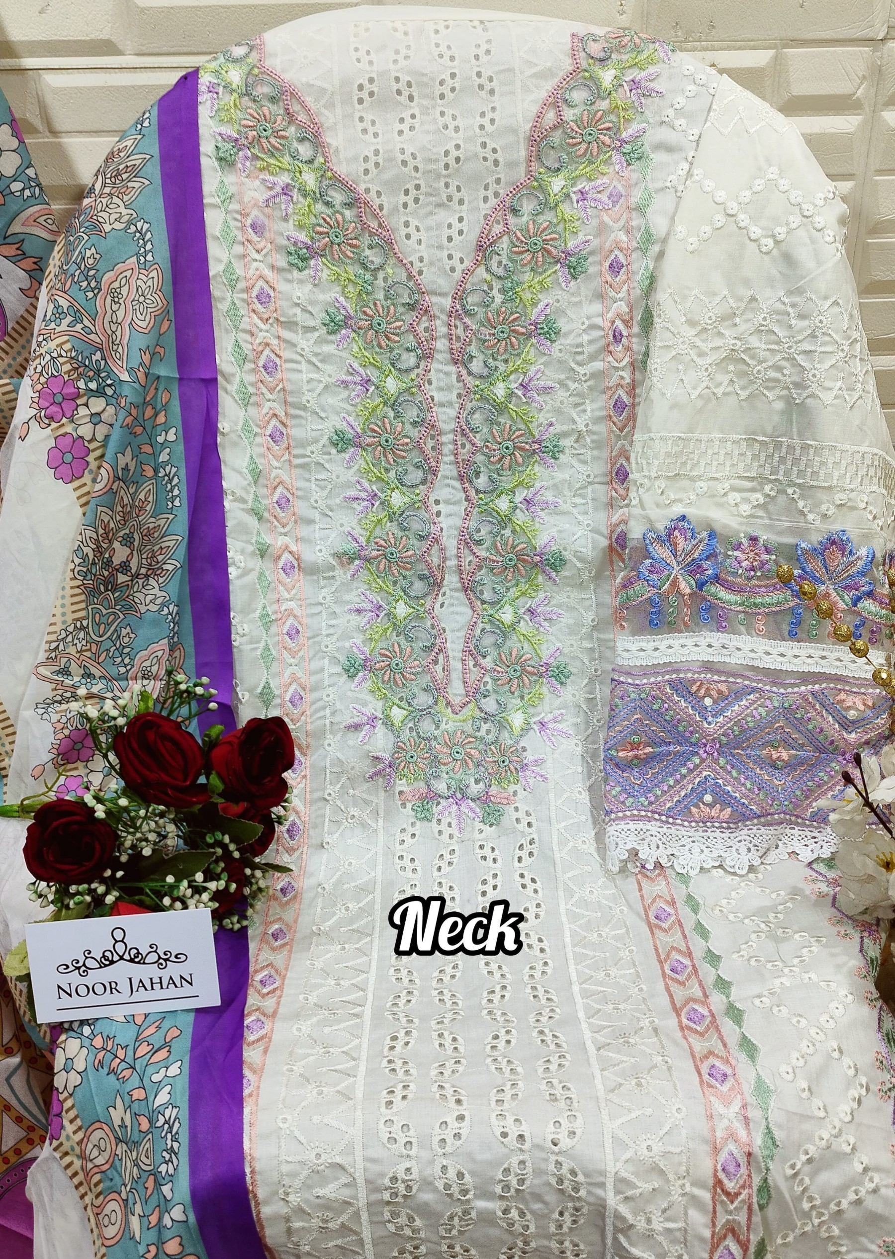 NOOR JAHAN NJ 44 PAKISTANI LATEST SUITS