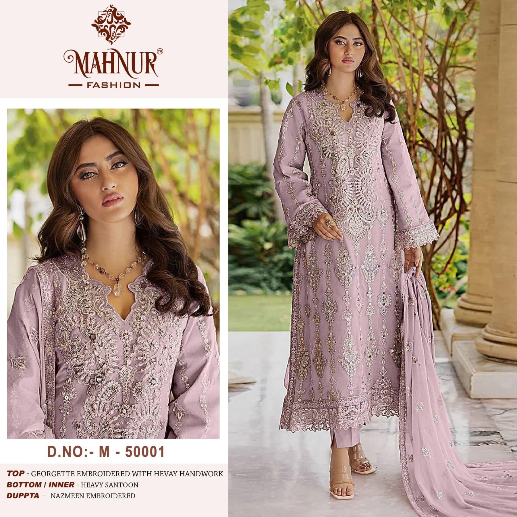 MAHNUR FASHION 50001 LATEST SALWAR SUITS