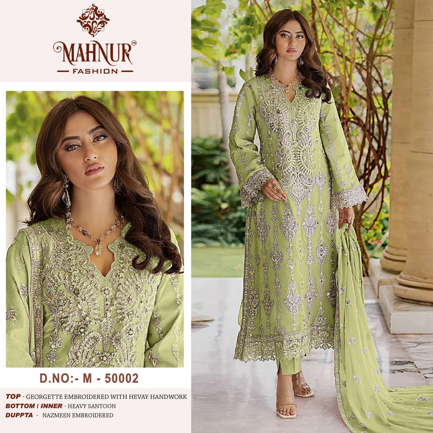 MAHNUR FASHION 50002 LATEST SALWAR SUITS