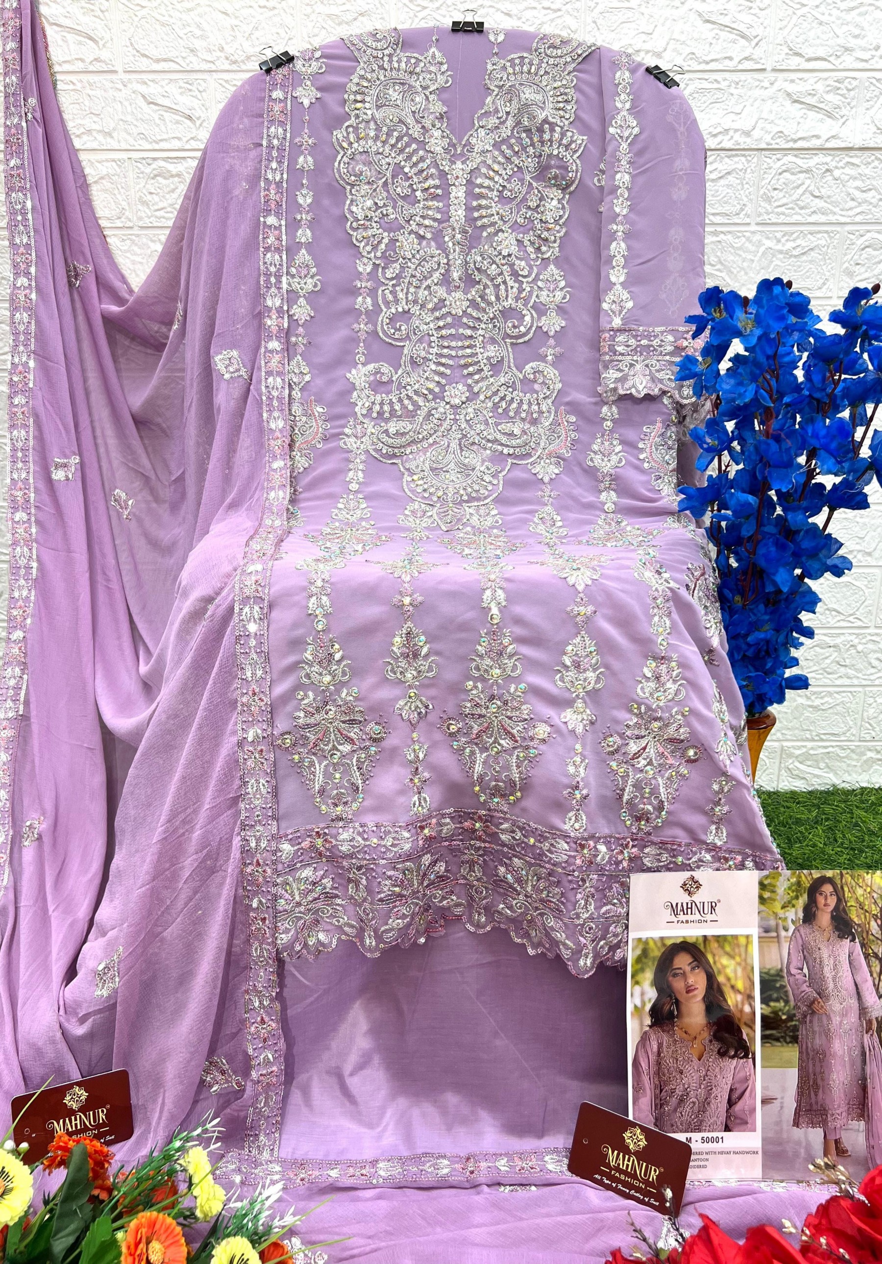 MAHNUR FASHION 50001 LATEST SALWAR SUITS