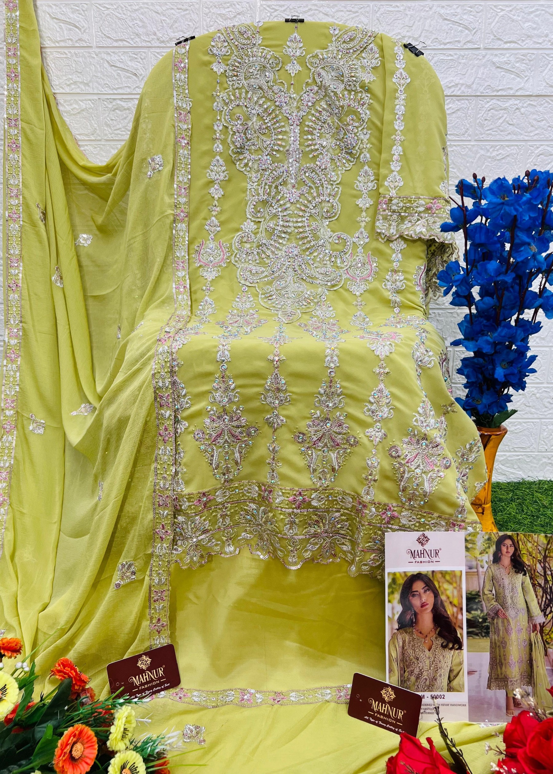MAHNUR FASHION 50002 LATEST SALWAR SUITS