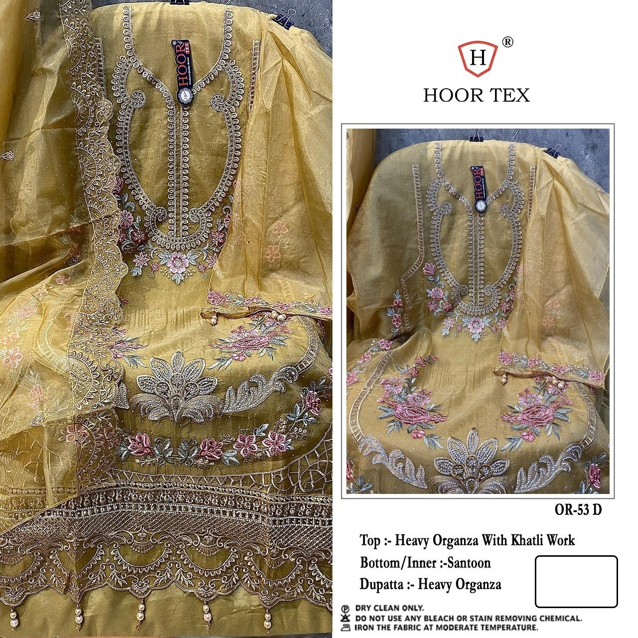 HOOR TEX QR 53 PAKISTANI SUITS WHOLESALE DEALER