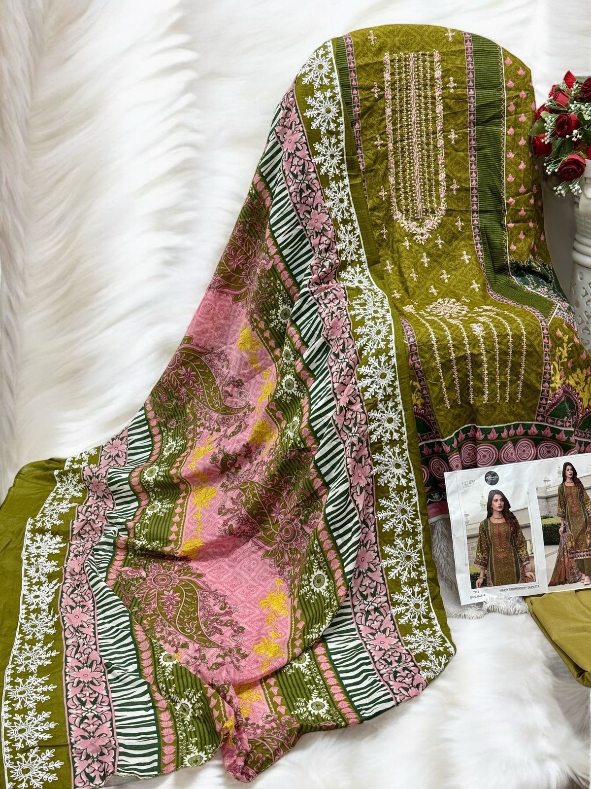 MEHBOOB TEX 1444 AB PURE COTTON PAKISTANI SUITS