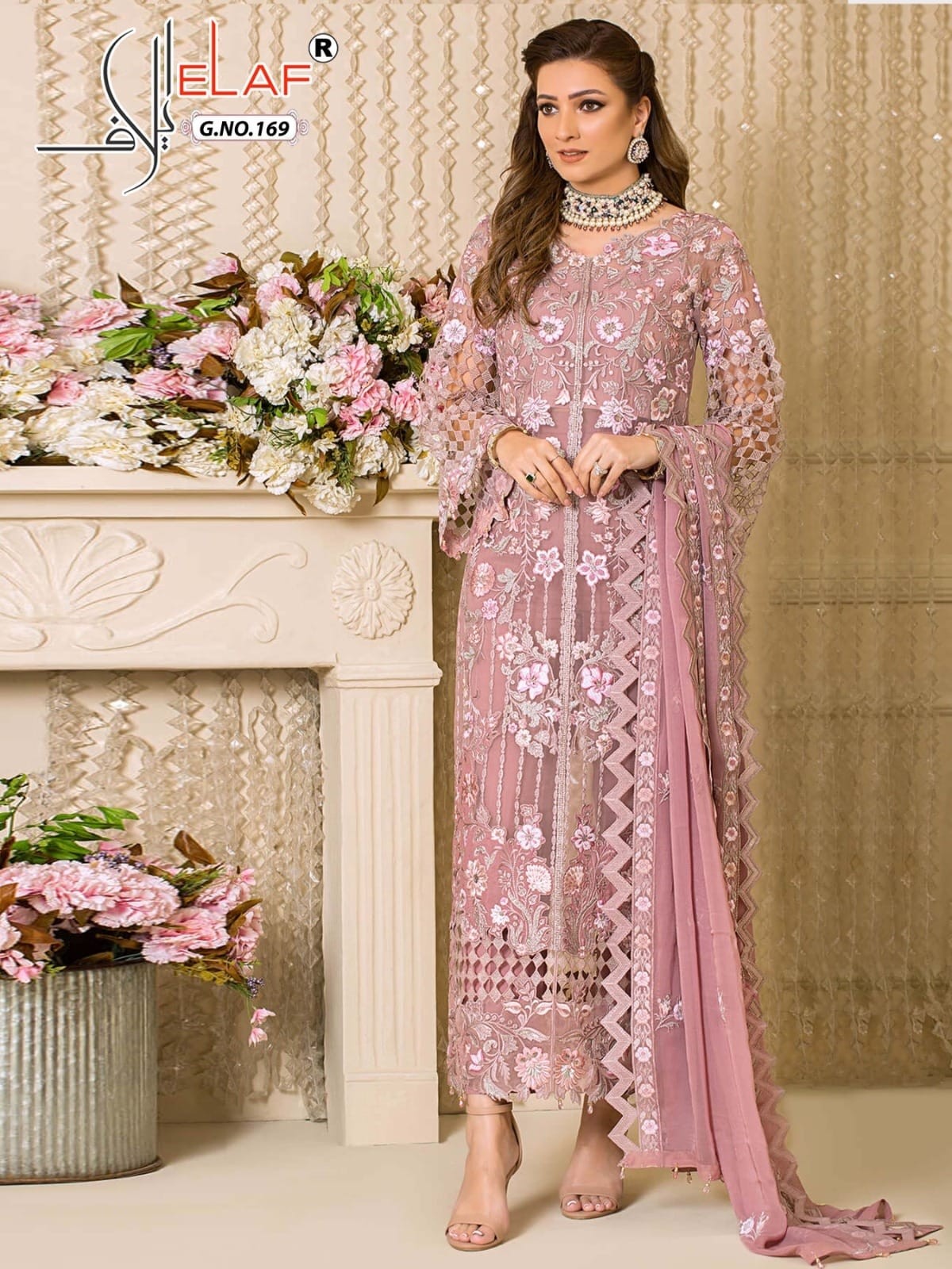 ELAF 169 LATEST PAKISTANI SUITS 