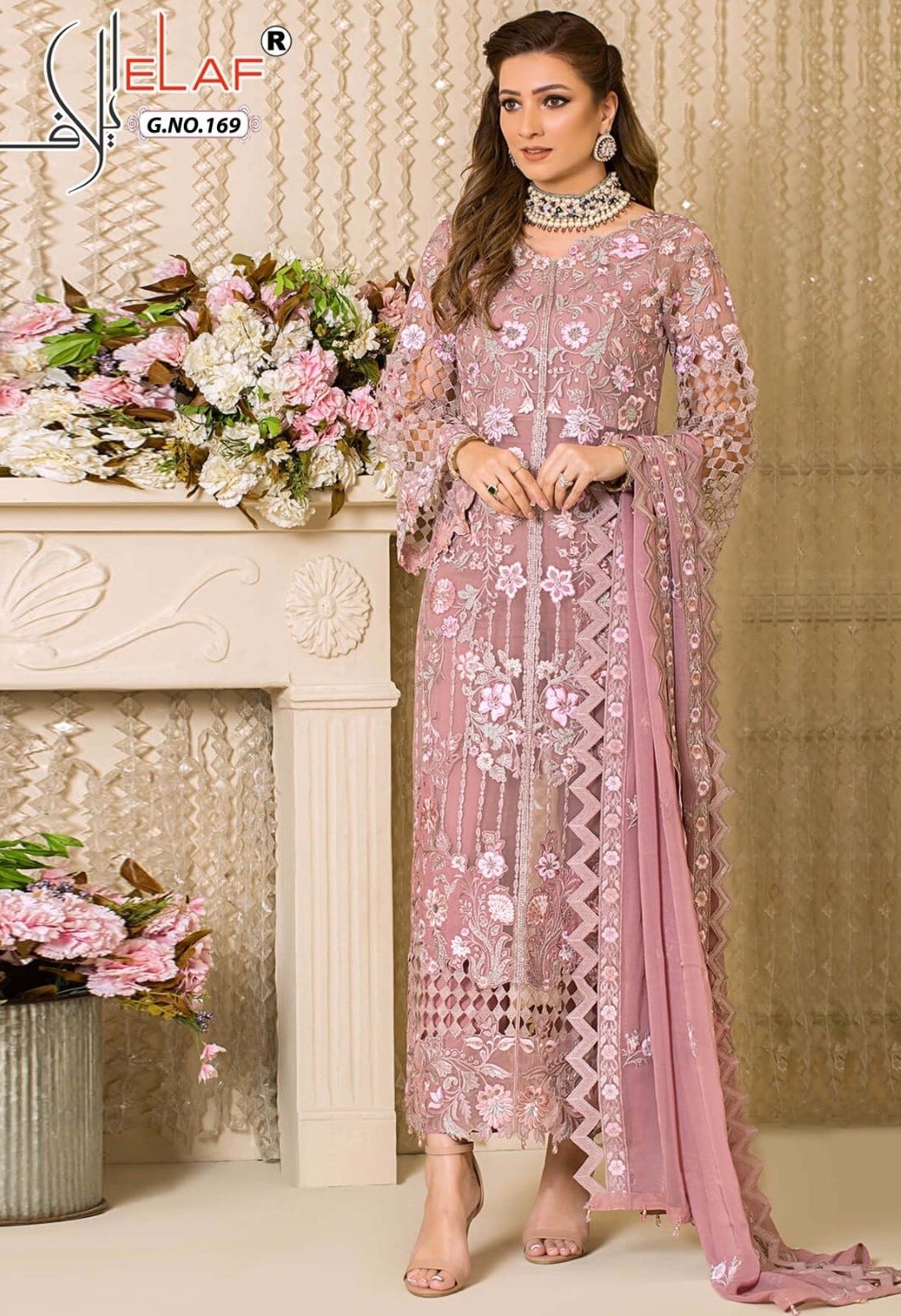 ELAF 169 LATEST PAKISTANI SUITS 