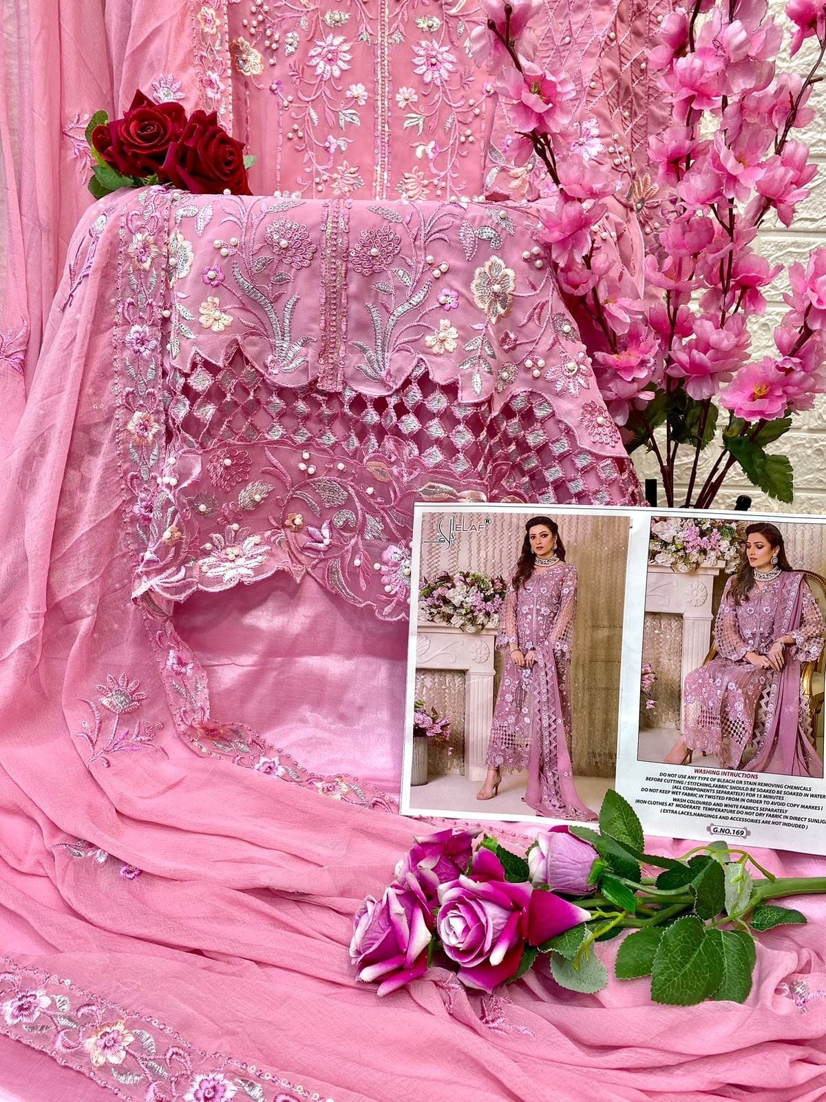 ELAF 169 LATEST PAKISTANI SUITS 