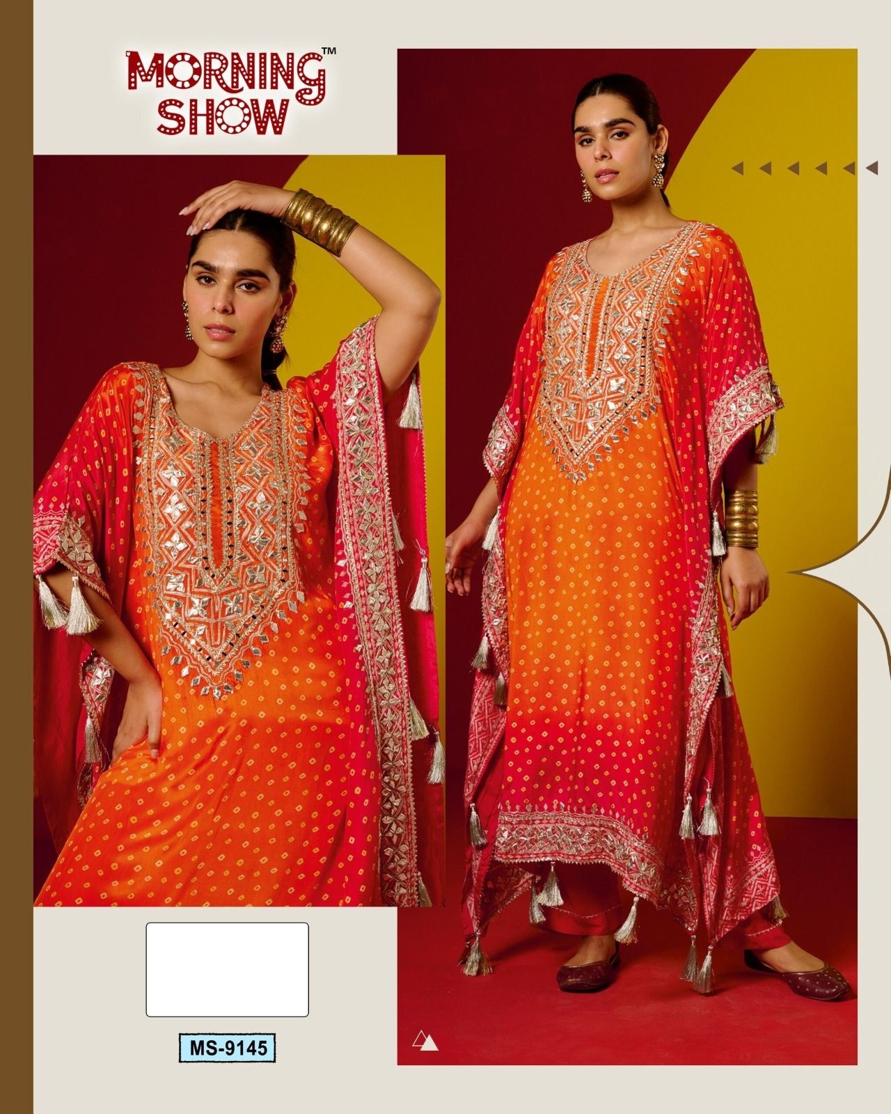FEPIC MORNING SHOW MS 9145 LATEST PAKISTANI DRESS