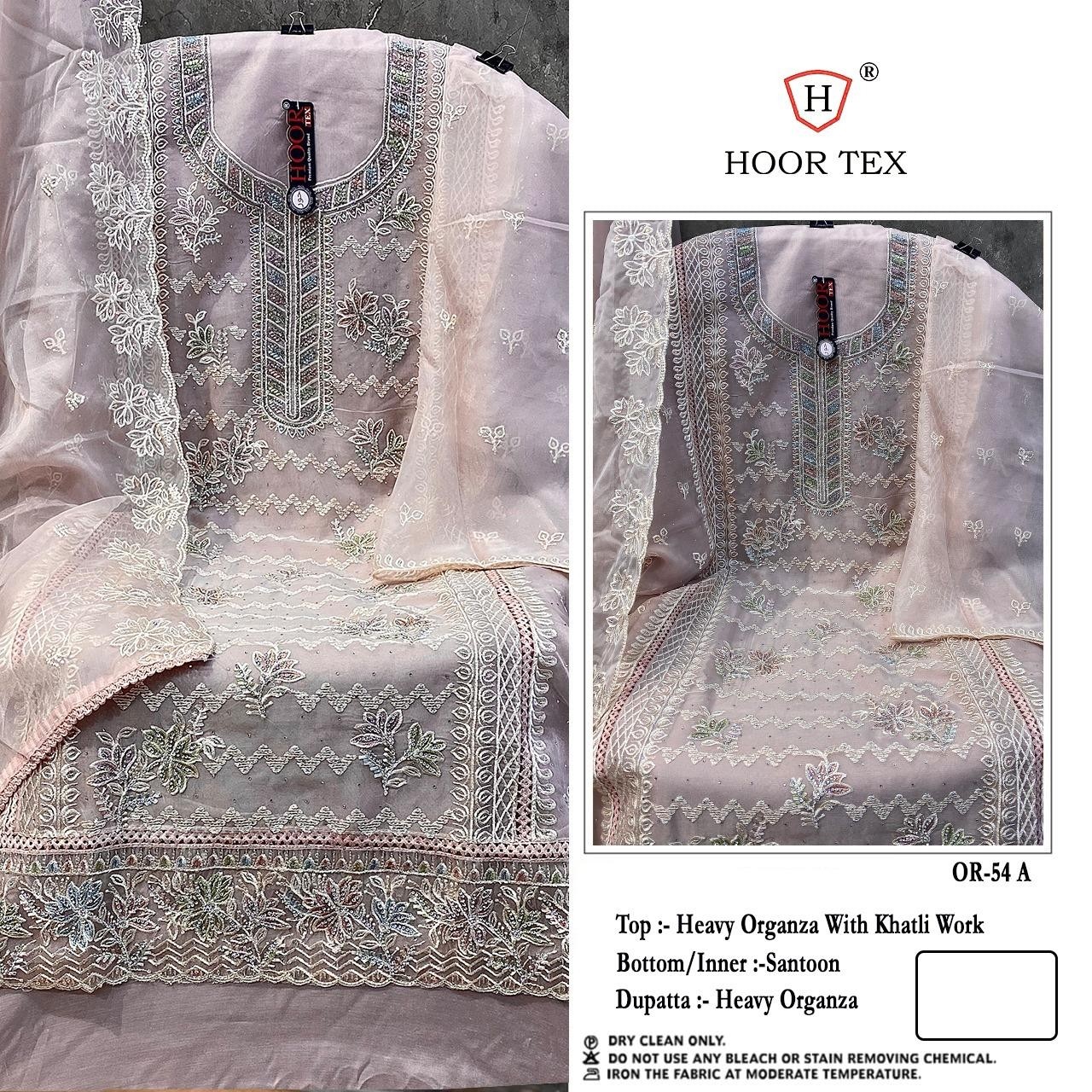 HOOR TEX QR 54 A PAKISTANI SUITS SUPPLIER
