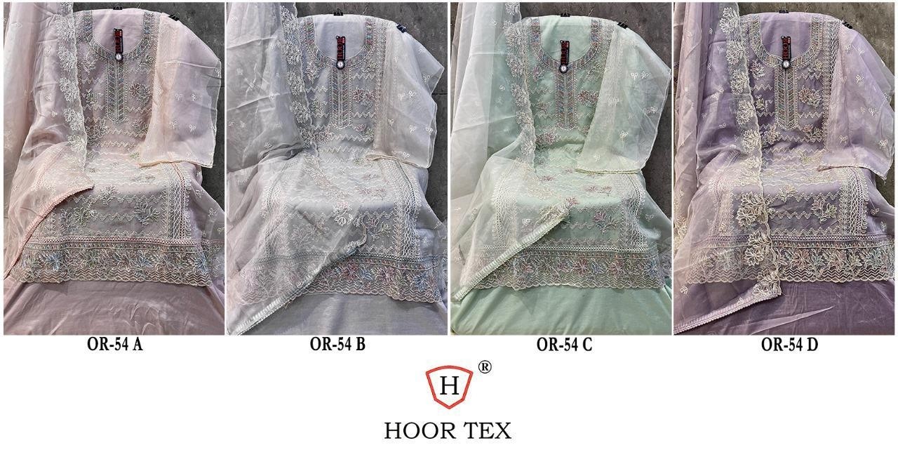 HOOR TEX QR 54 A PAKISTANI SUITS SUPPLIER