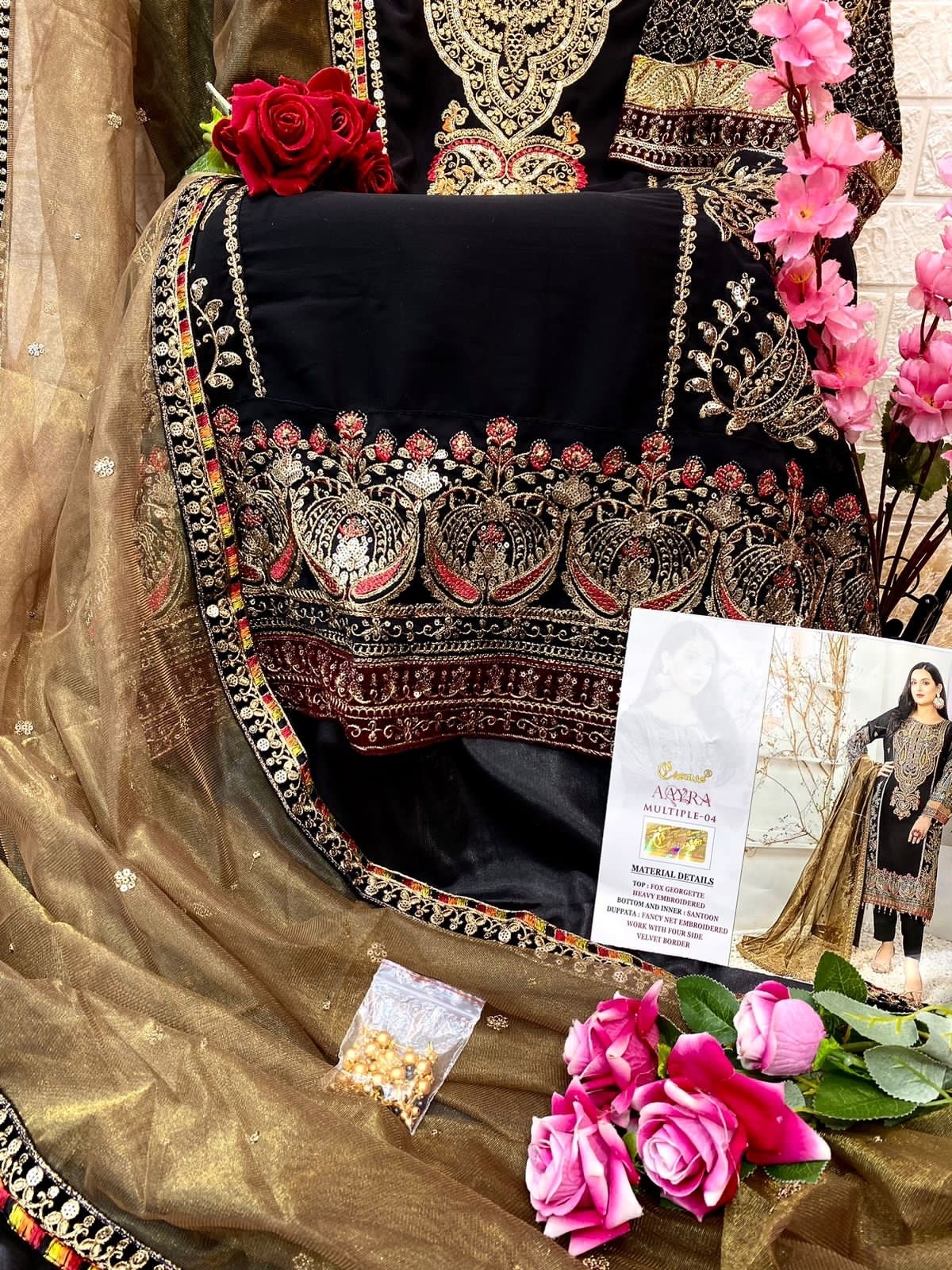 COSMOS AAYRA MULTIPLE 4 LATEST DESGN PAKISTANI SUITS