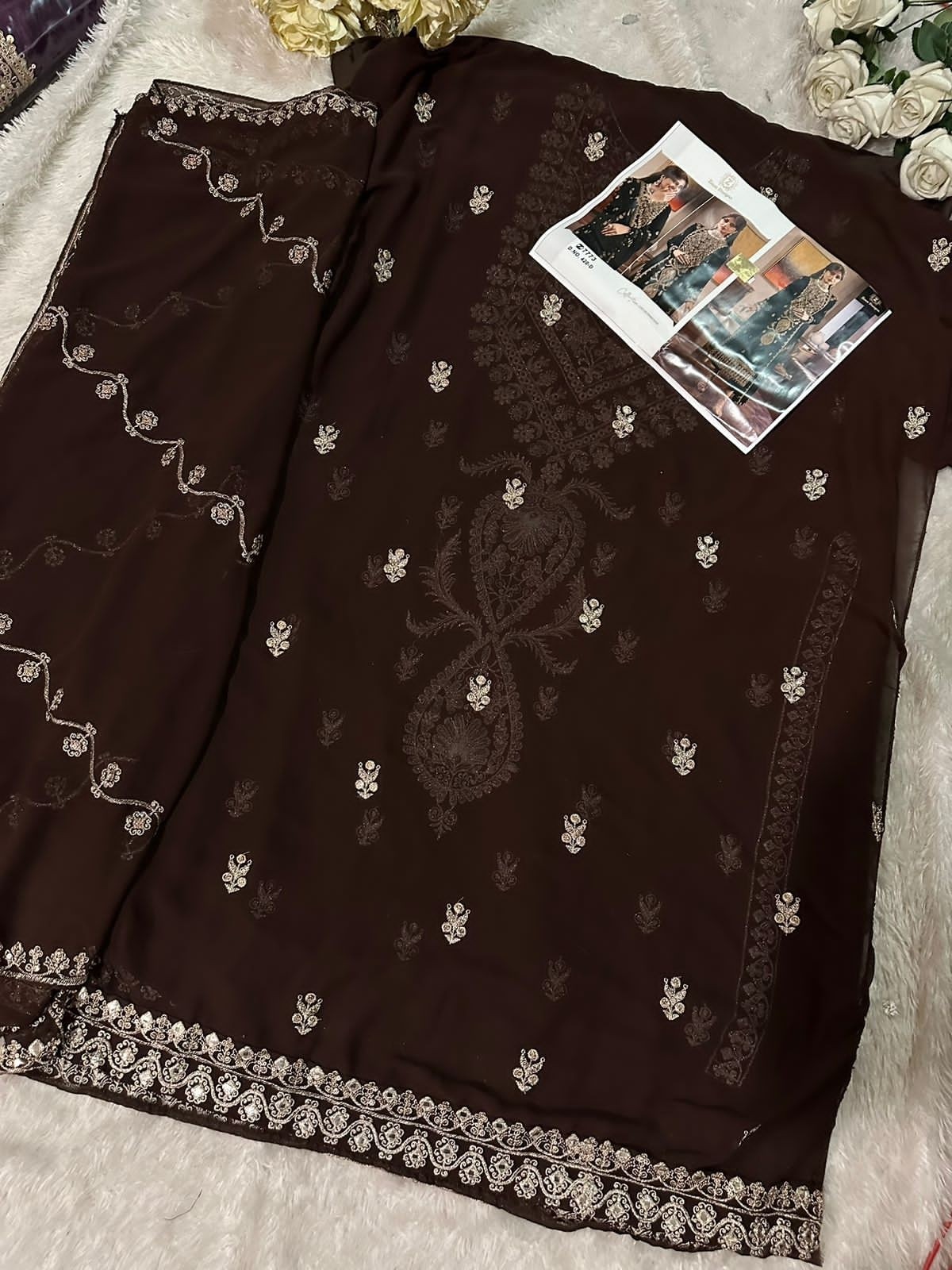 ZIAAZ DESIGNS 430 B STYLISH PAKISTANI SUITS