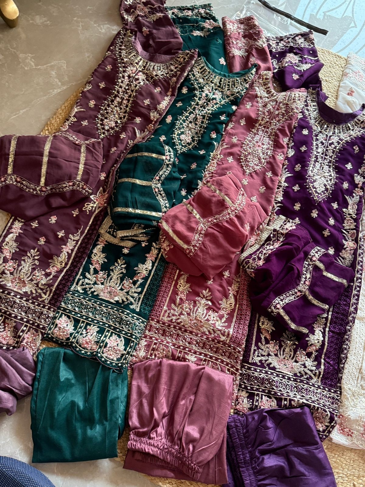 ZIAAZ DESIGNS 489 PAKISTANI DRESSES WHOLESALE SHOPPING