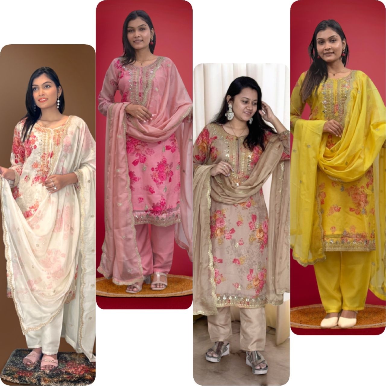 HK 1682 READYMADE PAKISTANI SUITS 2025