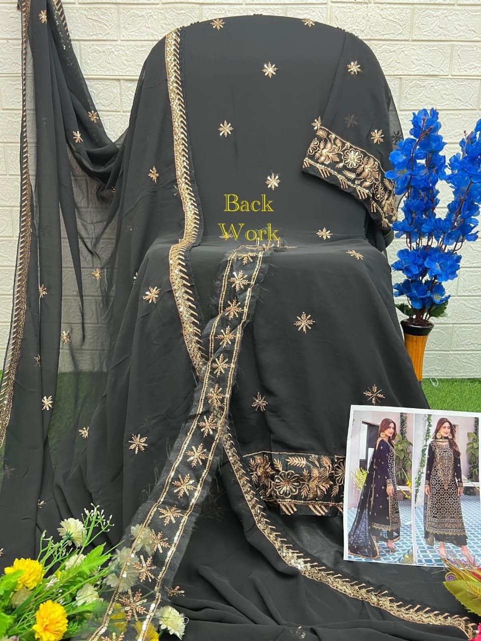 AL KHUSHBU ALK 6018 6019 6020 AFIFA VOL 3 PAKISTANI DRESSES MANUFACTURER