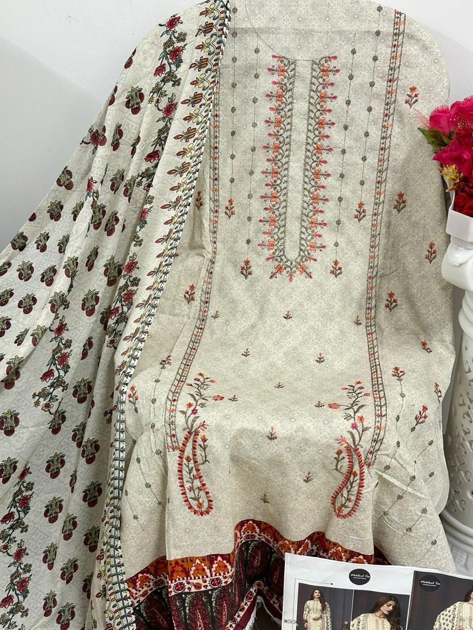 MEHBOOB TEX 1421 DEALER PAKISTANI DRESSES WHOLESALE