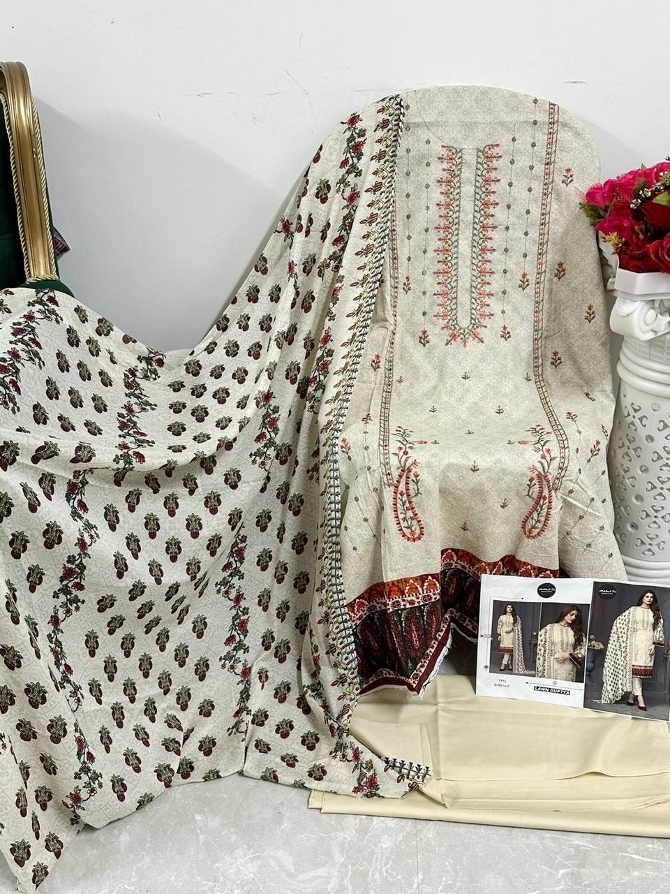 MEHBOOB TEX 1421 DEALER PAKISTANI DRESSES WHOLESALE