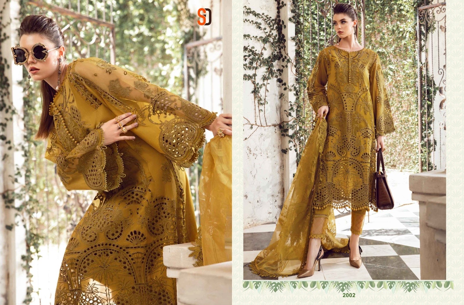 SHRADDHA DESIGNER 2001 2002 MARIA B NX VOL 2 PAKISTANI DRESSES DEALER
