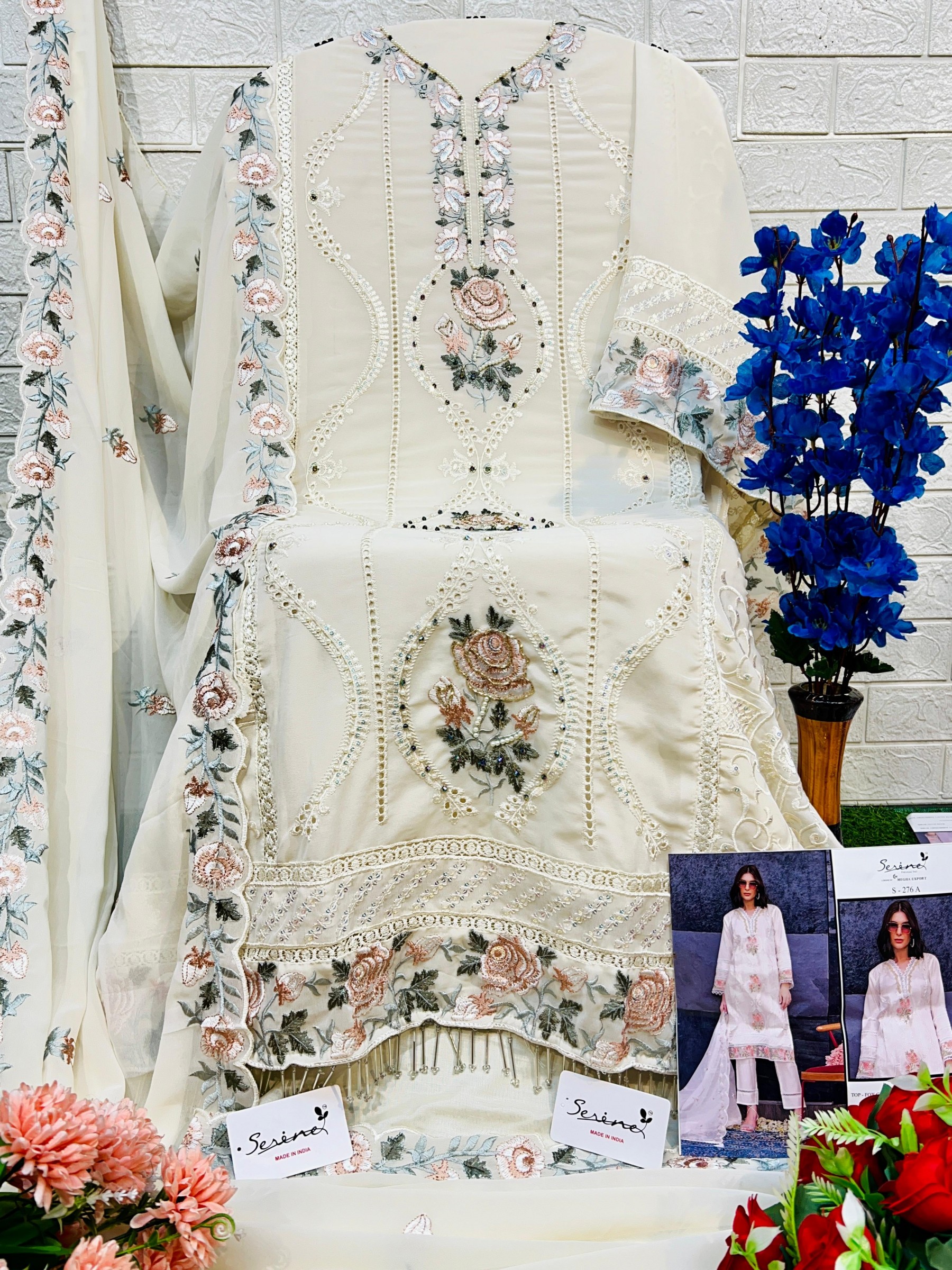 SERINE S 276 A LATEST SALWAR SUITS