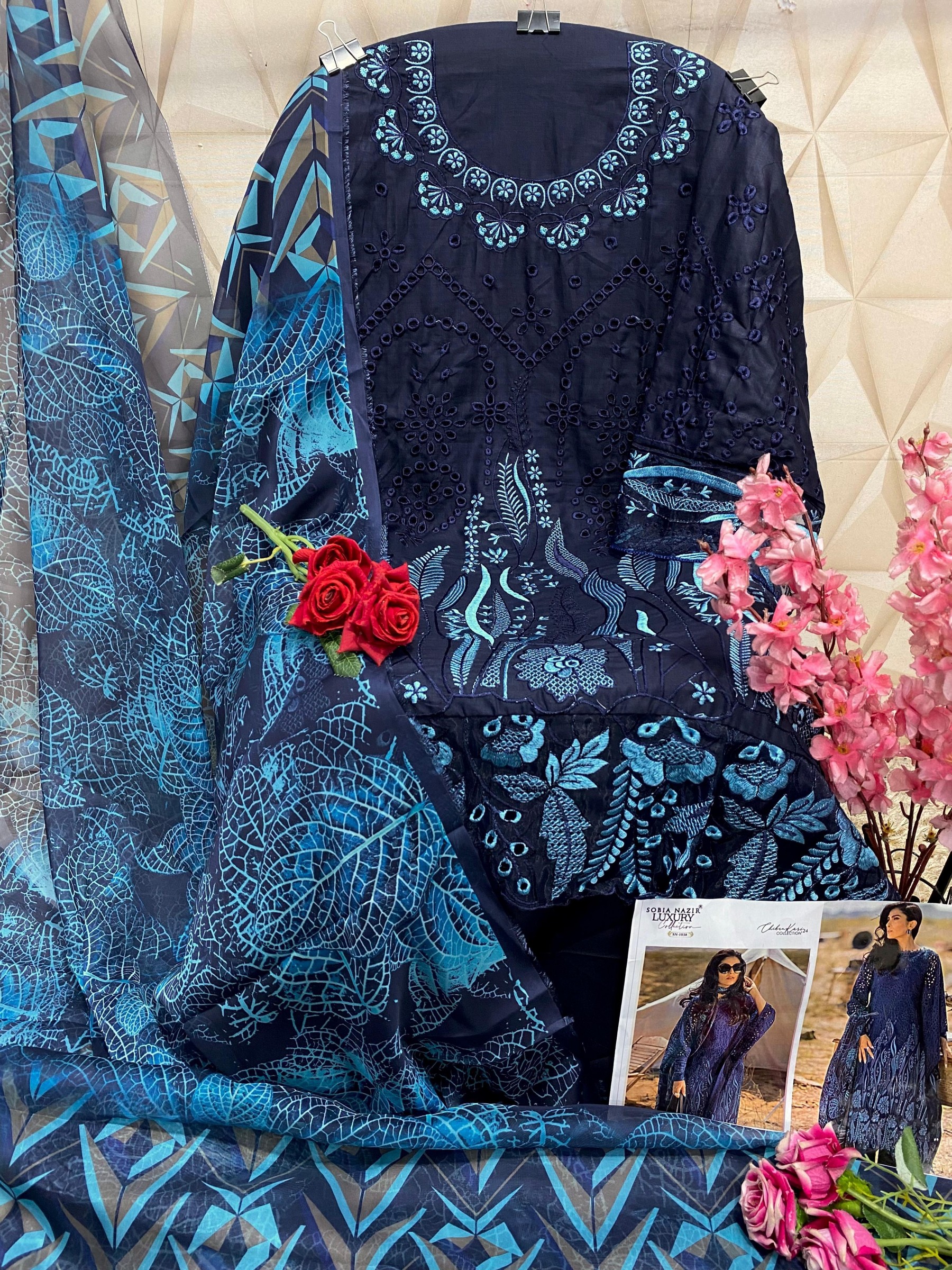SOBIA NAZIR LUXURY SN 1038 SALWAR SUITS WHOLESALE WITH PRICE