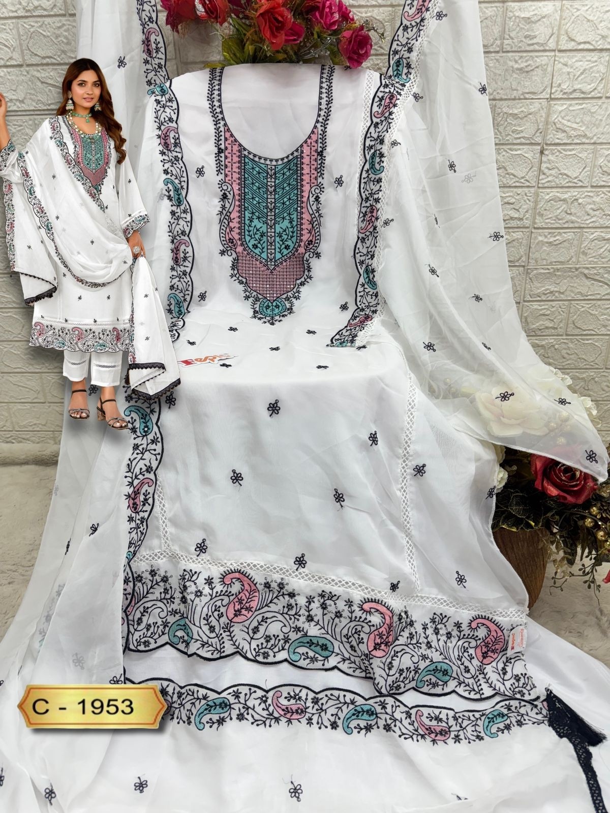 FEPIC ROSEMEEN C 1953 HIT DESIGN SALWAR SUITS