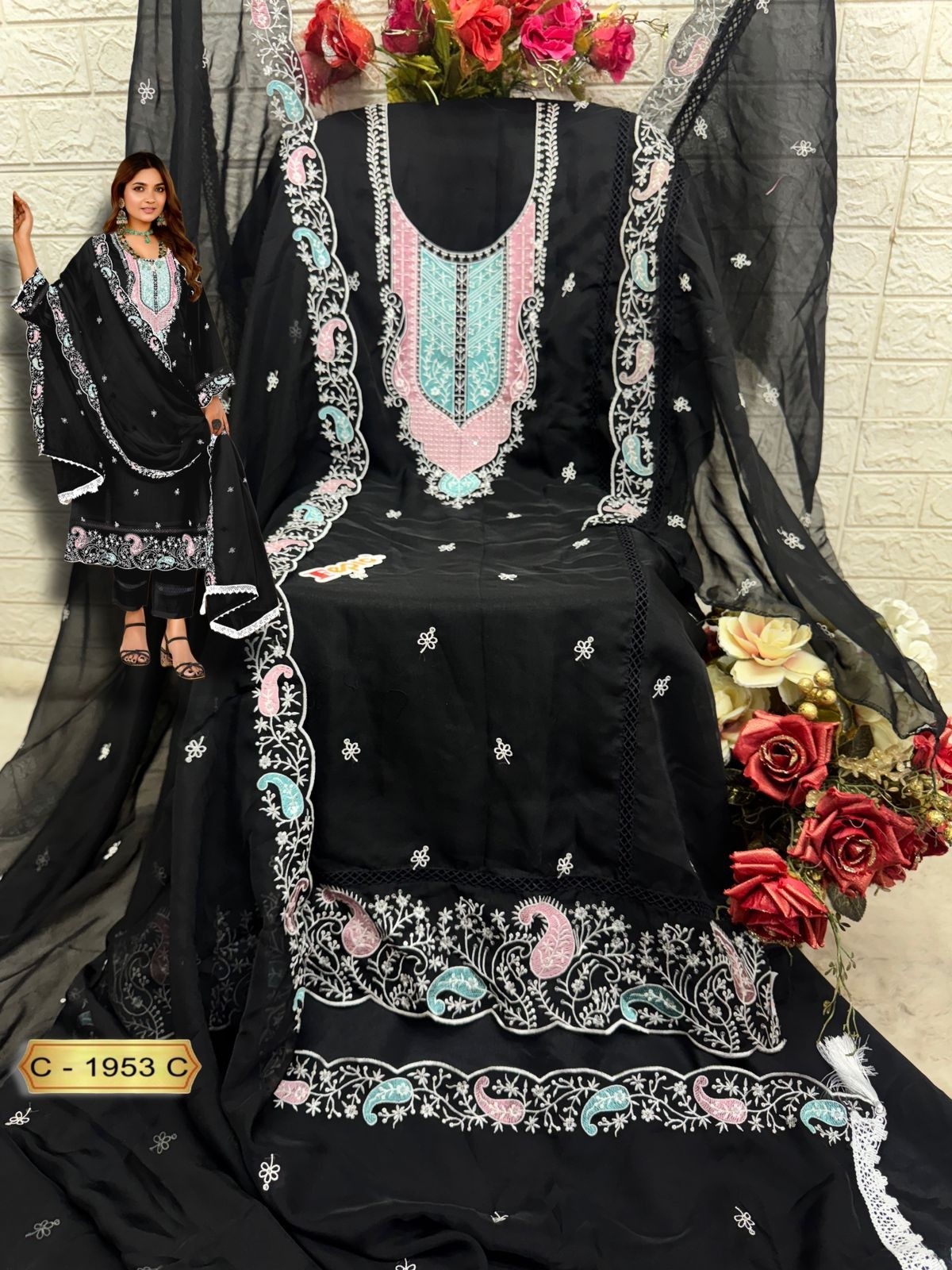 FEPIC ROSEMEEN C 1953 C HIT DESIGN SALWAR SUITS IN SURAT