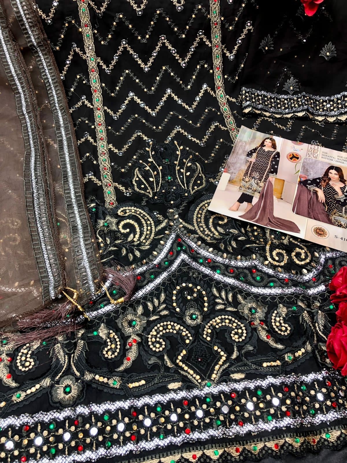 SHREE FABS S 410 WHOLESALE PAKISTANI SUITS