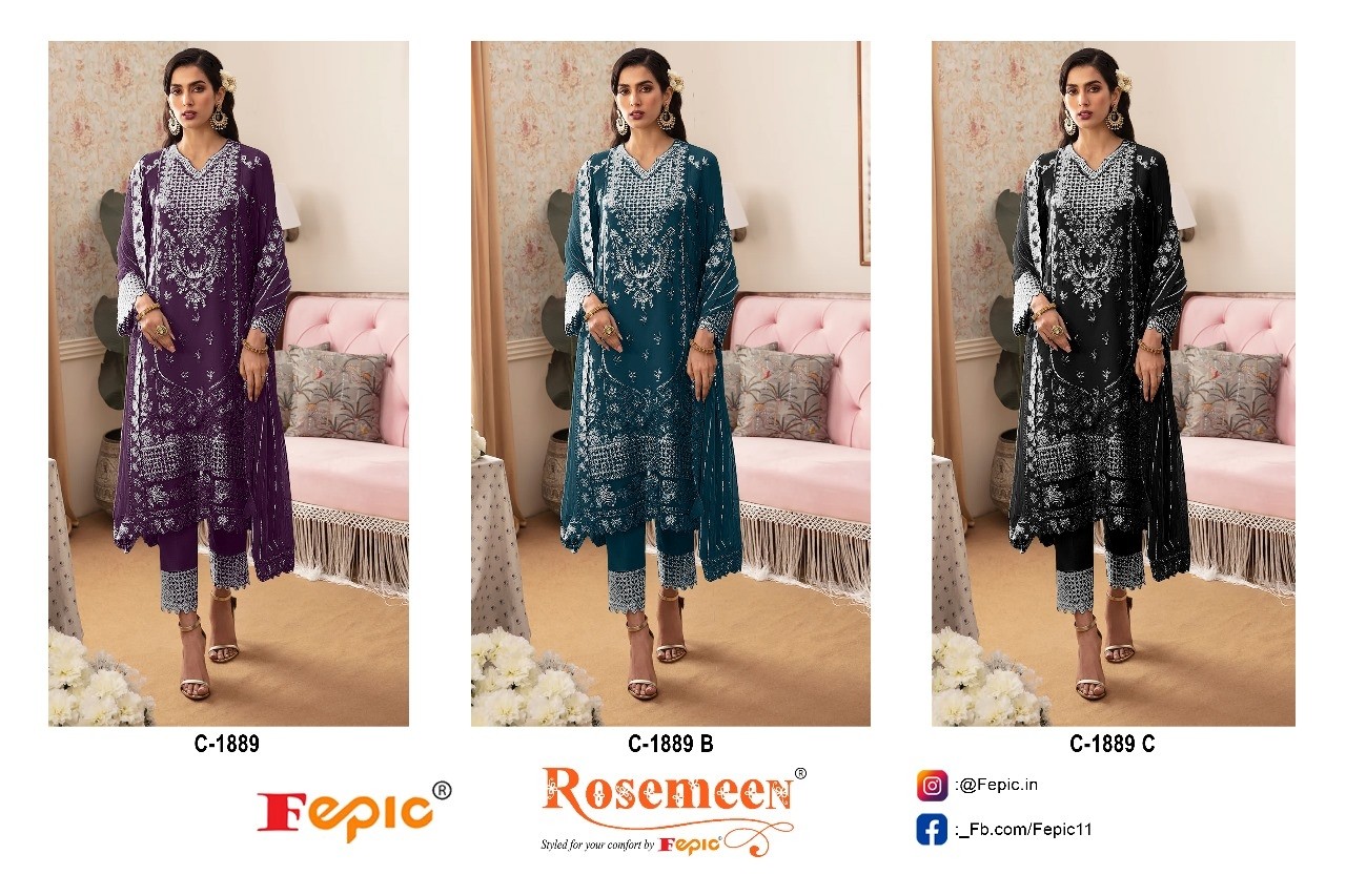 FEPIC ROSEMEEN 1889 C LATEST PAKISTANI SUITS ONLINE