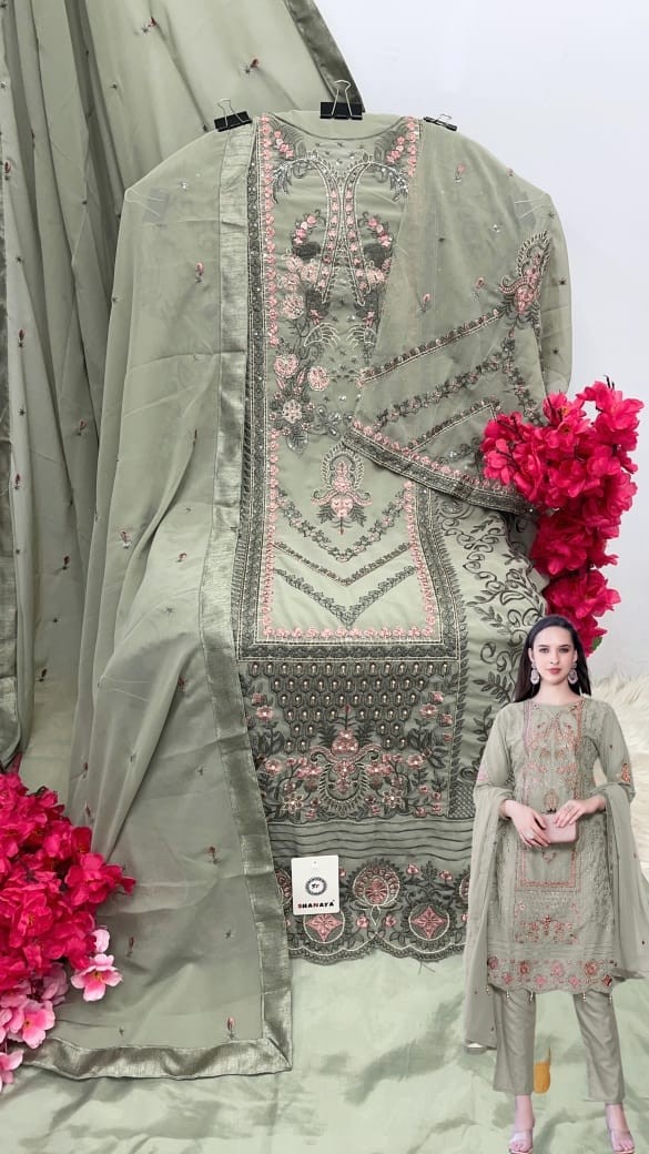 SHANAYA ROSE HAND CRAFT 201 C PAKISTANI SUITS WHOLESALE ONLINE