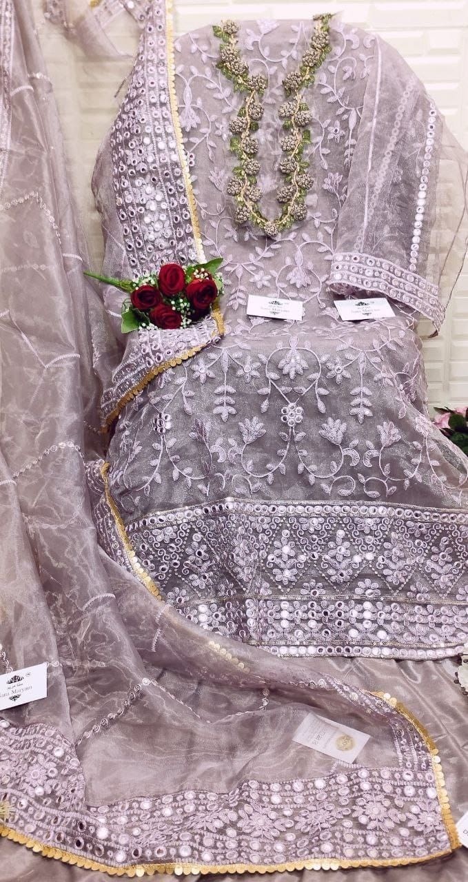 SANA MARYAM ROSEMEEN SM 132 PAKISTANI SALWAR SUITS