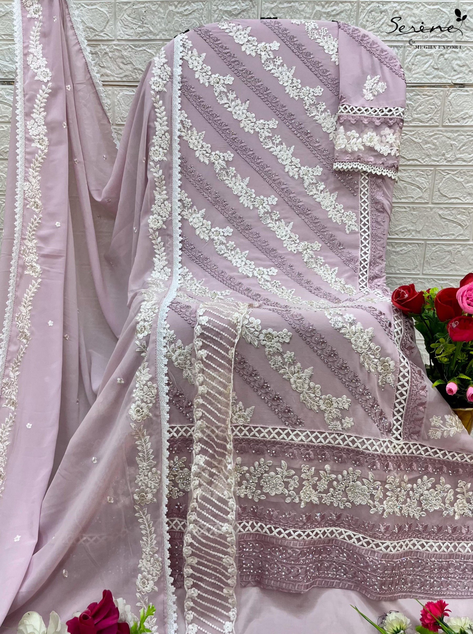 SERINE S 491 A DEALER PAKISTANI SALWAR SUITS