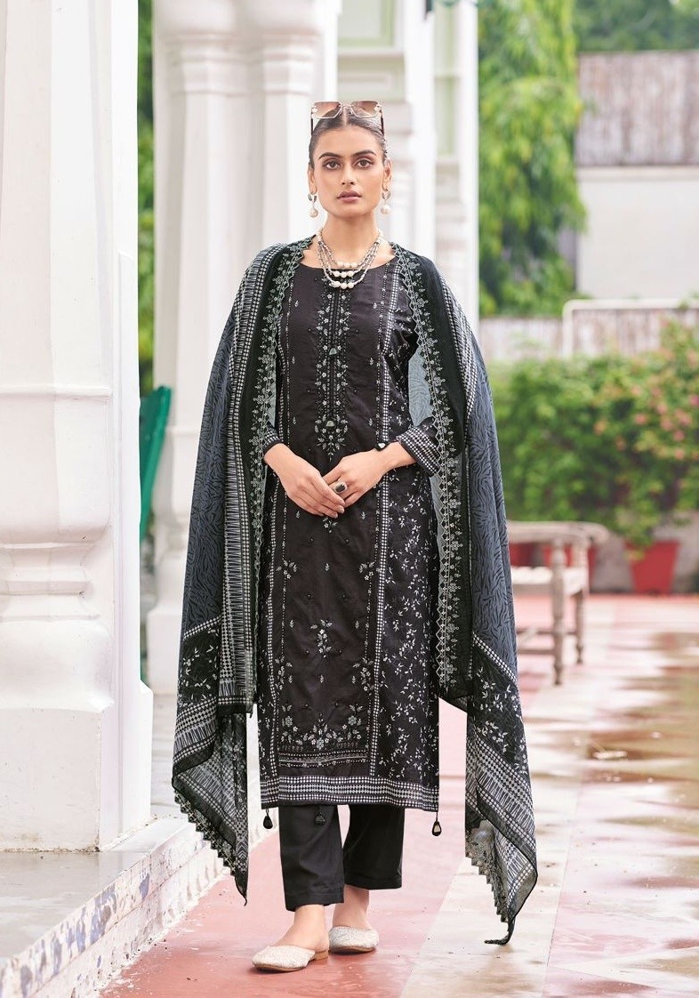 JIHAN 3529 BIN SAEED VOL 15 PAKISTANI SUITS LAWN PRINTED