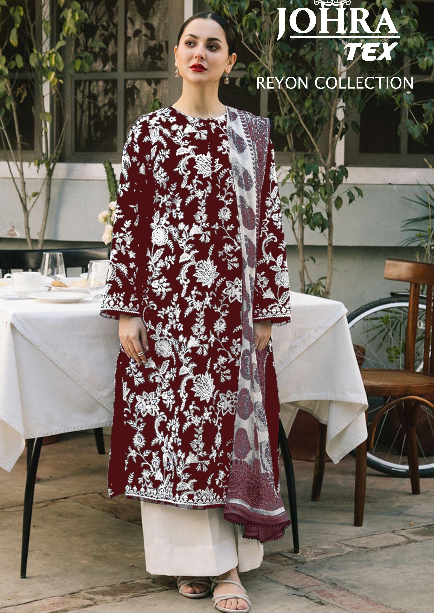 JOHRA TEX JT 157 H REYON COLLECTION VOL 2 ONLINE PAKISTANI SALWAR SUITS BUY SURAT