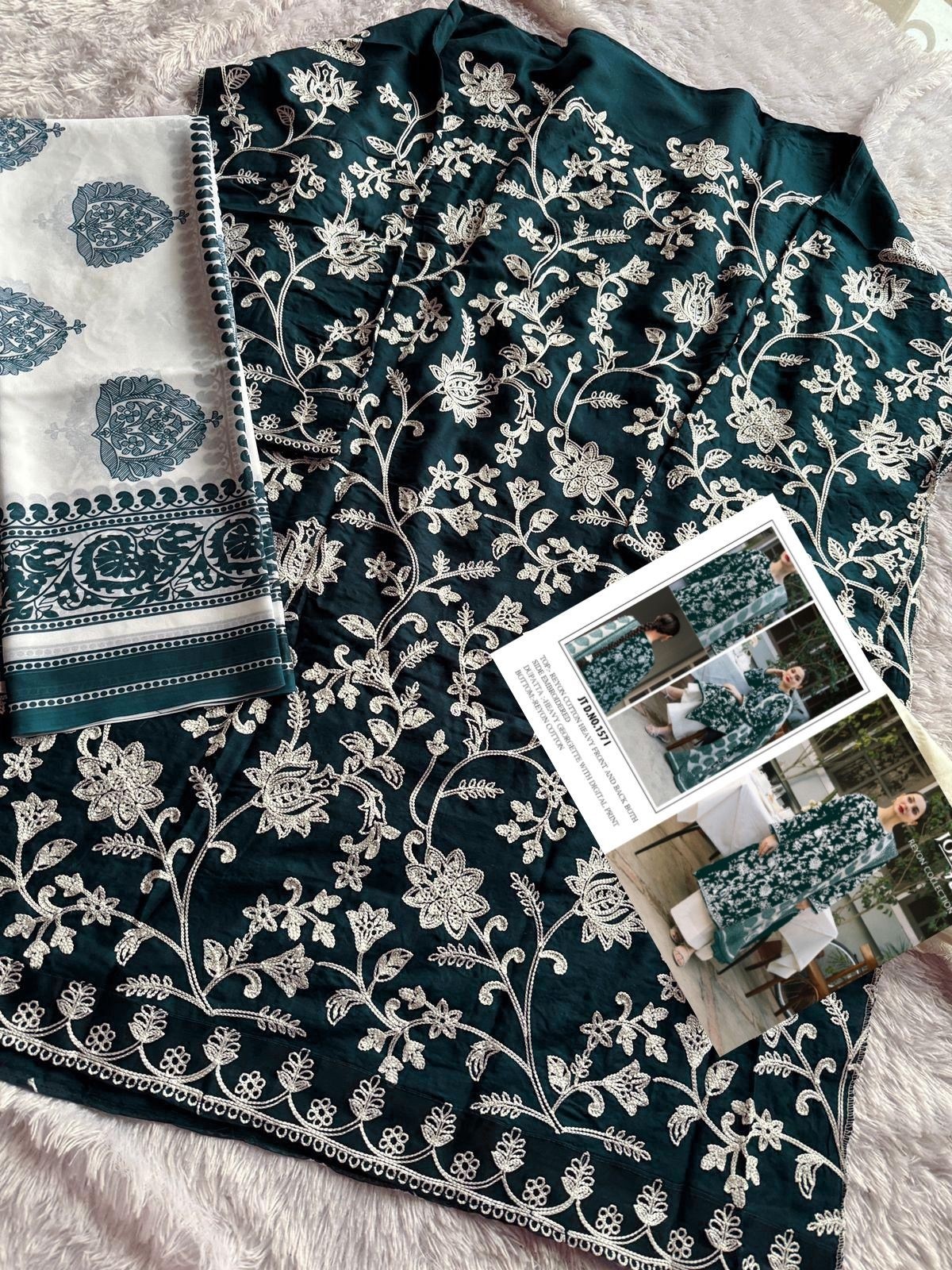 JOHRA TEX JT 157 I REYON COLLECTION VOL 2 ONLINE PAKISTANI SALWAR SUITS BUY INDIA
