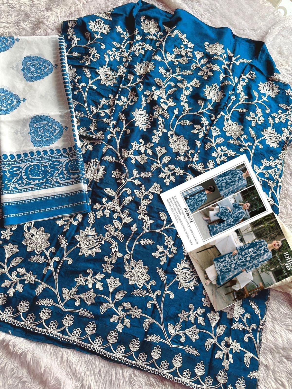 JOHRA TEX JT 157 E PAKISTANI SALWAR SUIT WHOLESALE