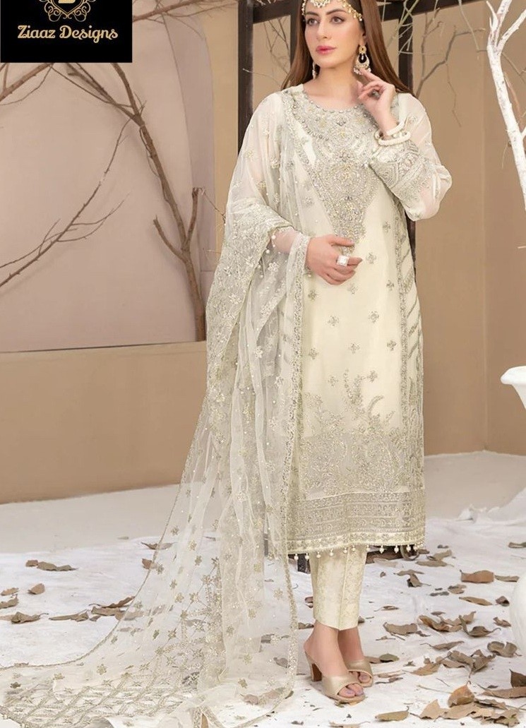ZIAAZ DESIGNS 680 PARTY WEAR SALWAR SUITS