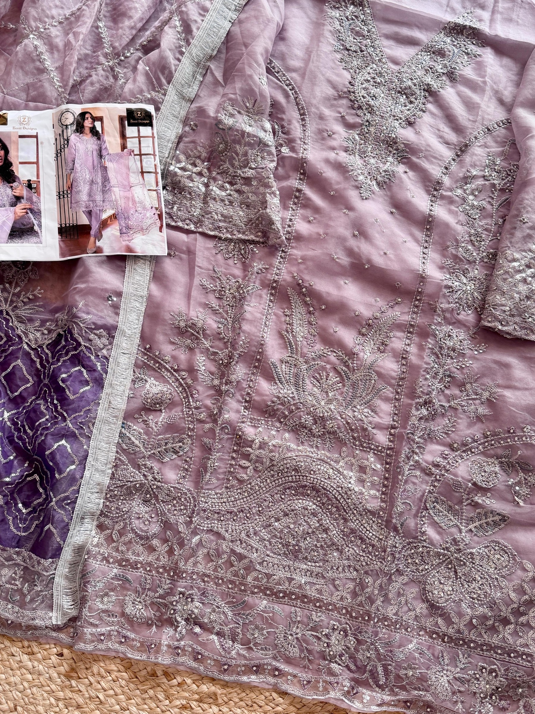 ZIAAZ DESIGNS 667 SALWAR SUITS PARTYWEAR 