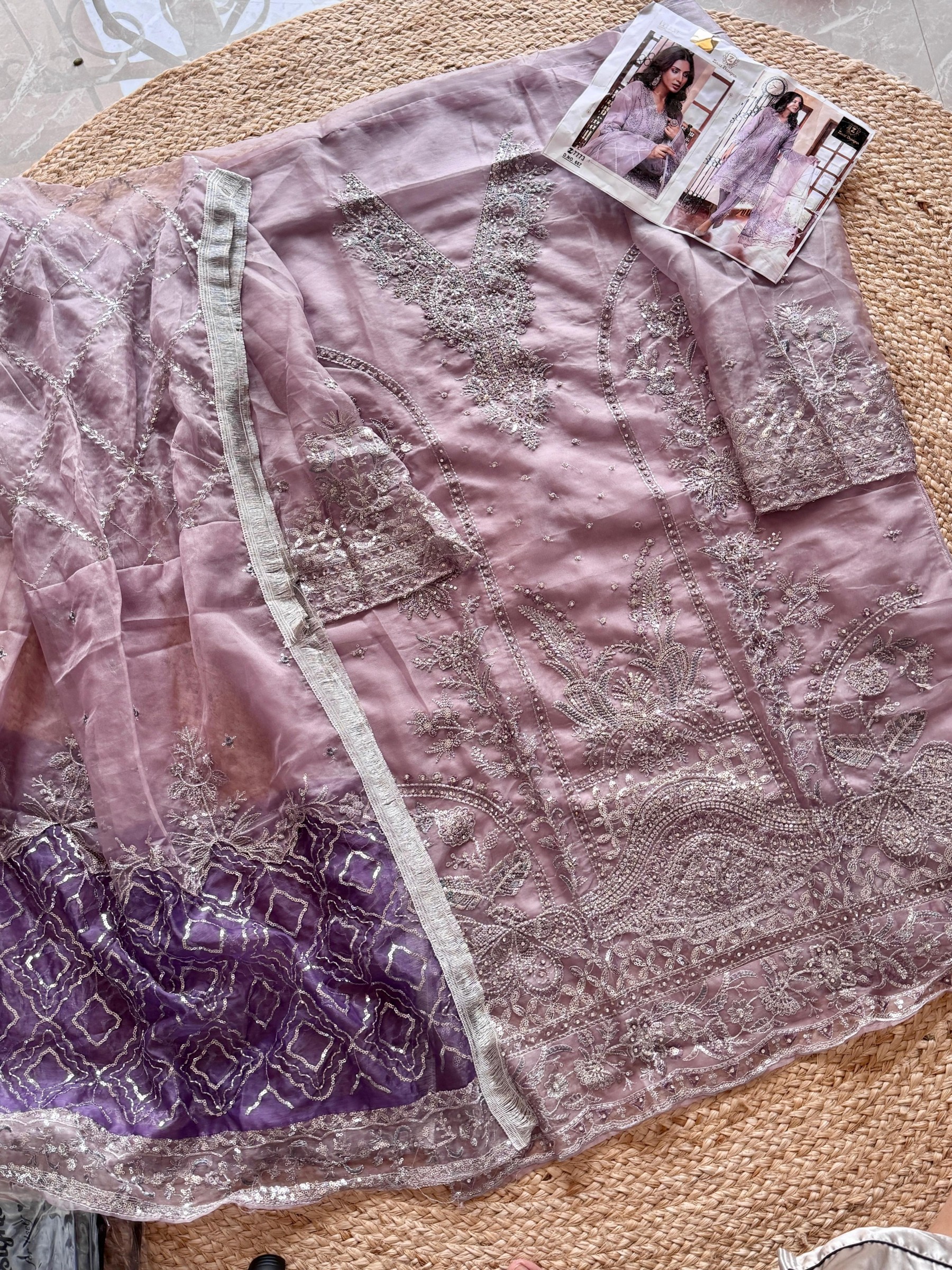 ZIAAZ DESIGNS 667 SALWAR SUITS PARTYWEAR 