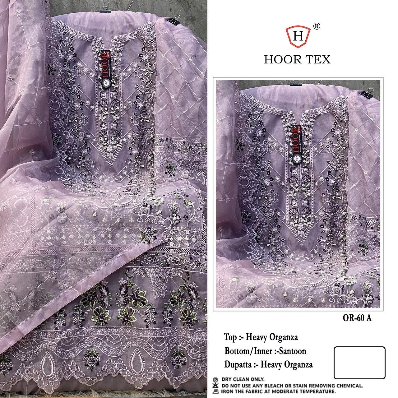 HOOR TEX OR 60 A B C D FANCY SALWAR SUITS 
