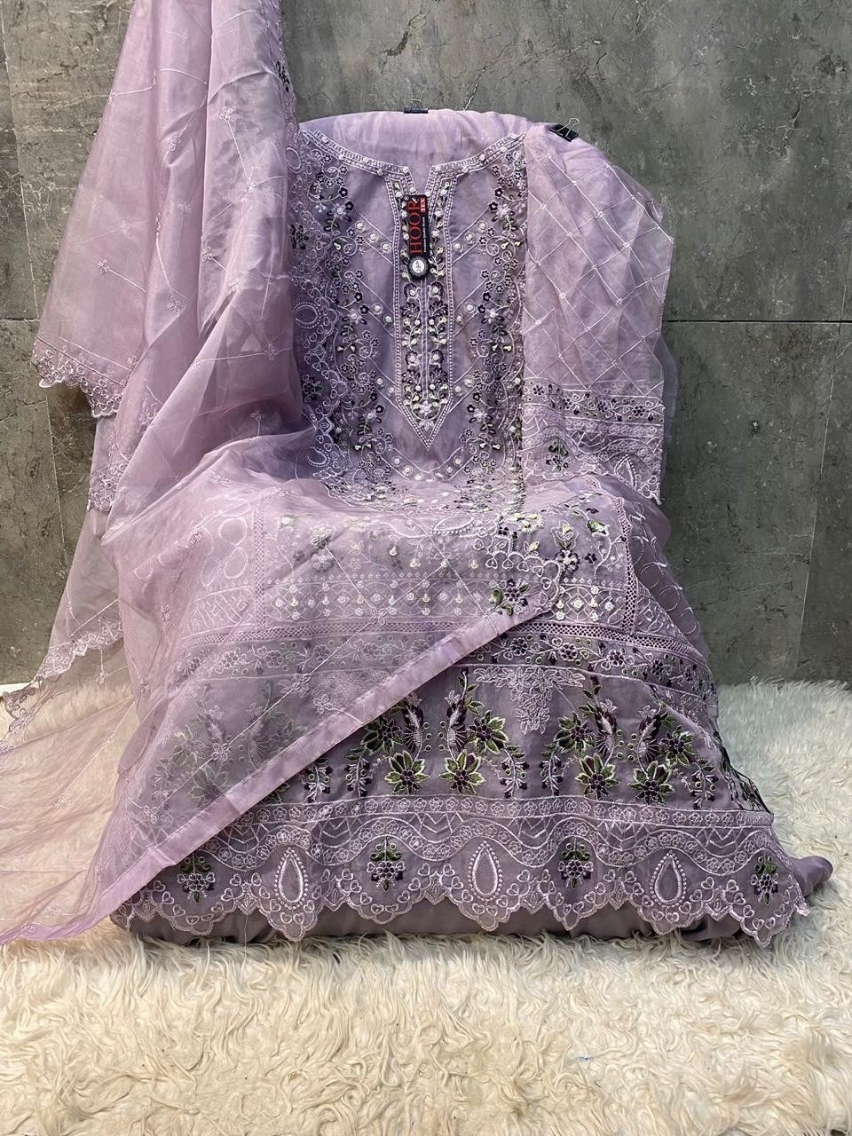 HOOR TEX OR 60 A B C D FANCY SALWAR SUITS 