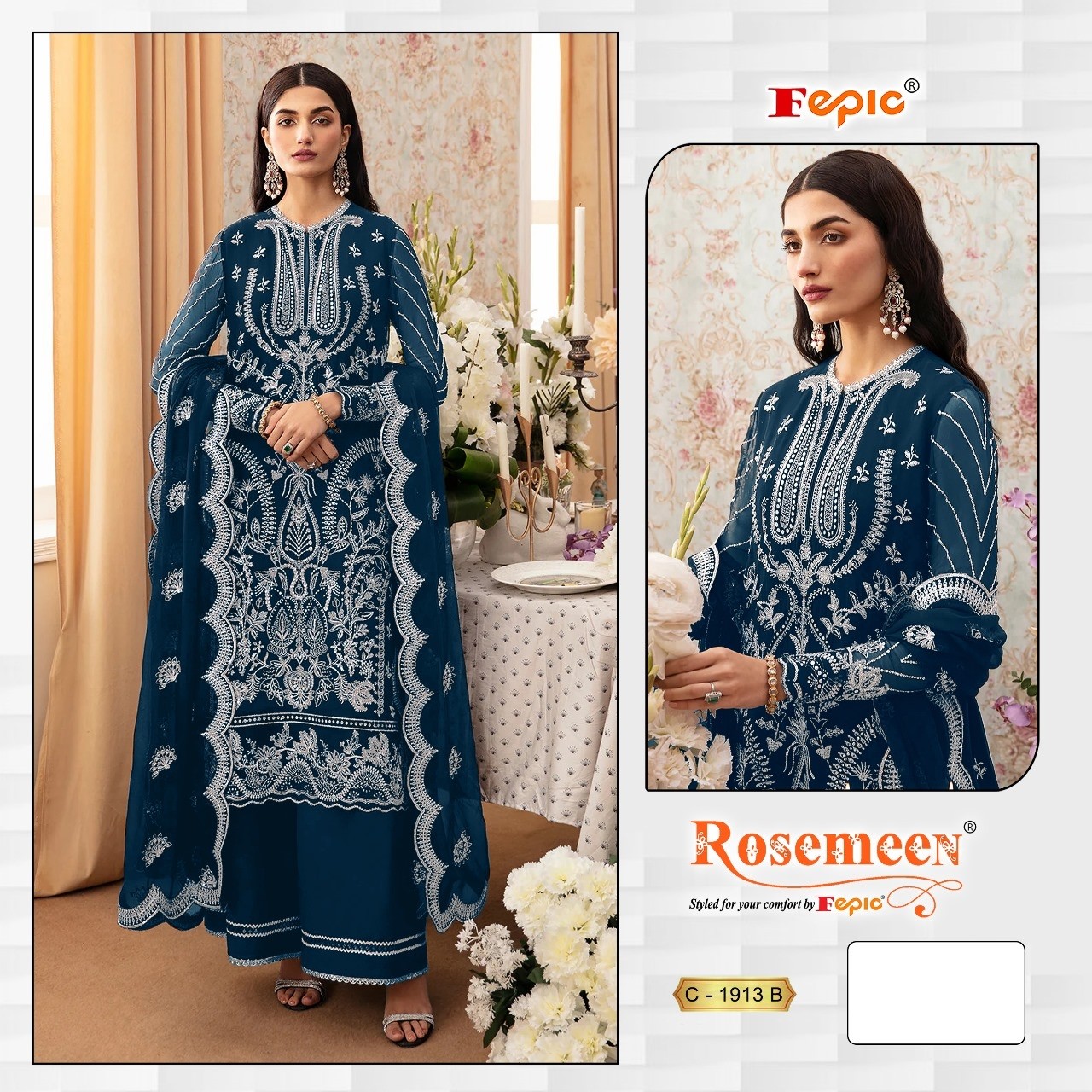 FEPIC ROSEMEEN C 1913 B C SUPPLIER BUY PAKISTANI SUITS