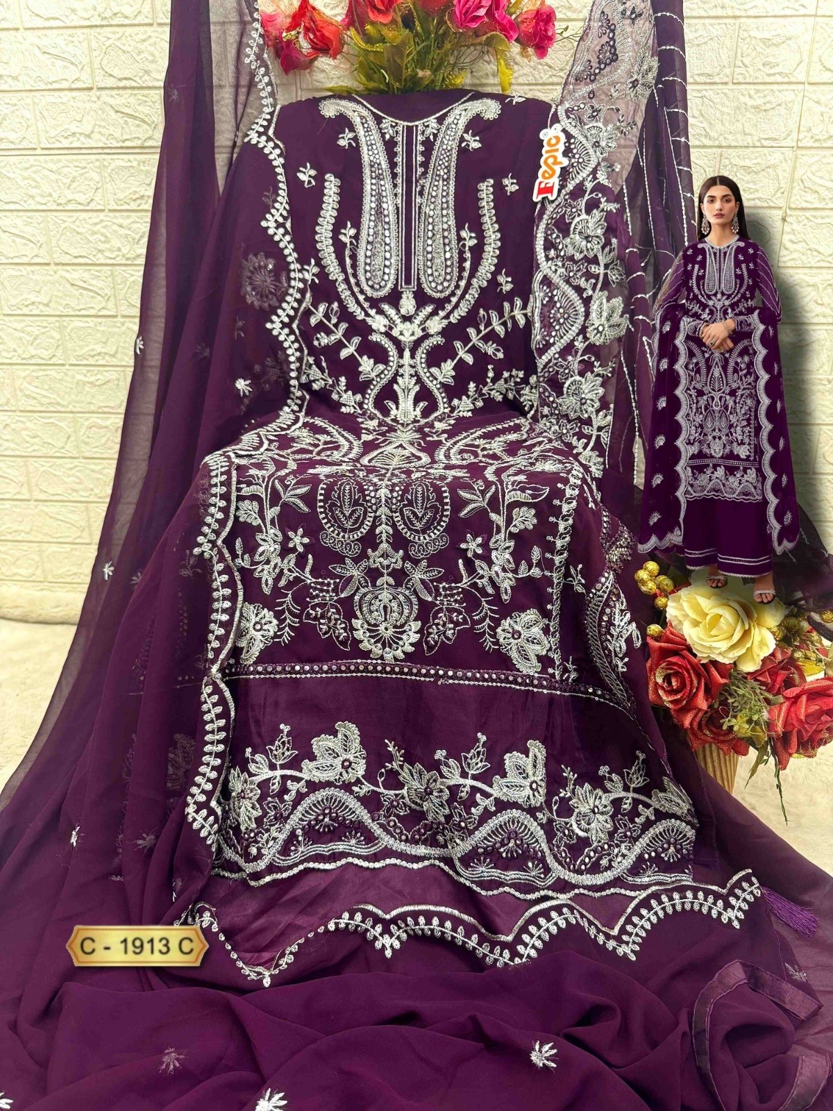 FEPIC ROSEMEEN C 1913 B C SUPPLIER BUY PAKISTANI SUITS