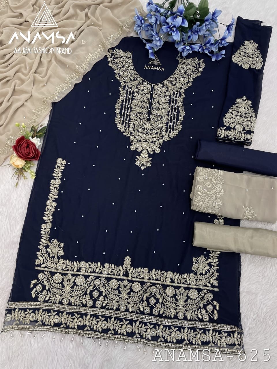 ANAMSA 625 ONLINE BUY PAKISTANI SUITS