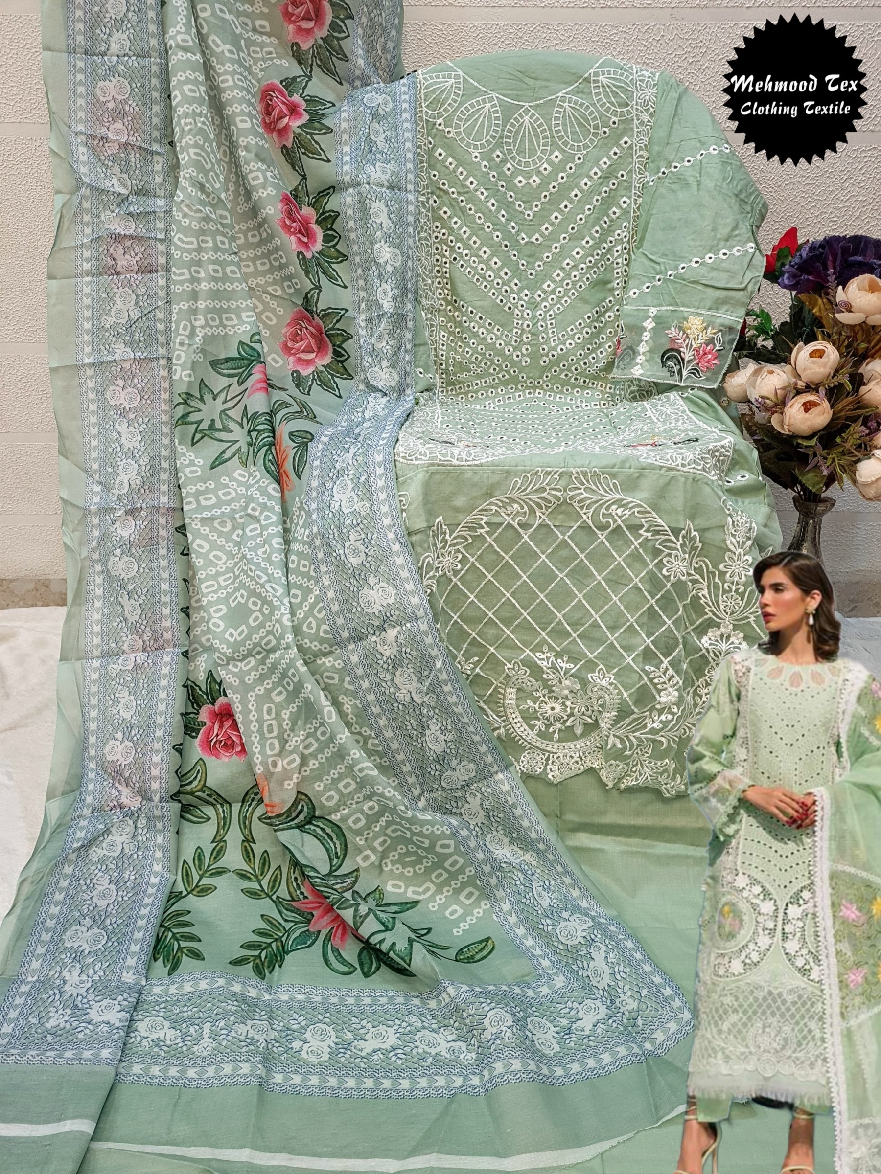 MEHMOOD TEX M 59 PAKISTANI DRESSES BUY WHOLESALE