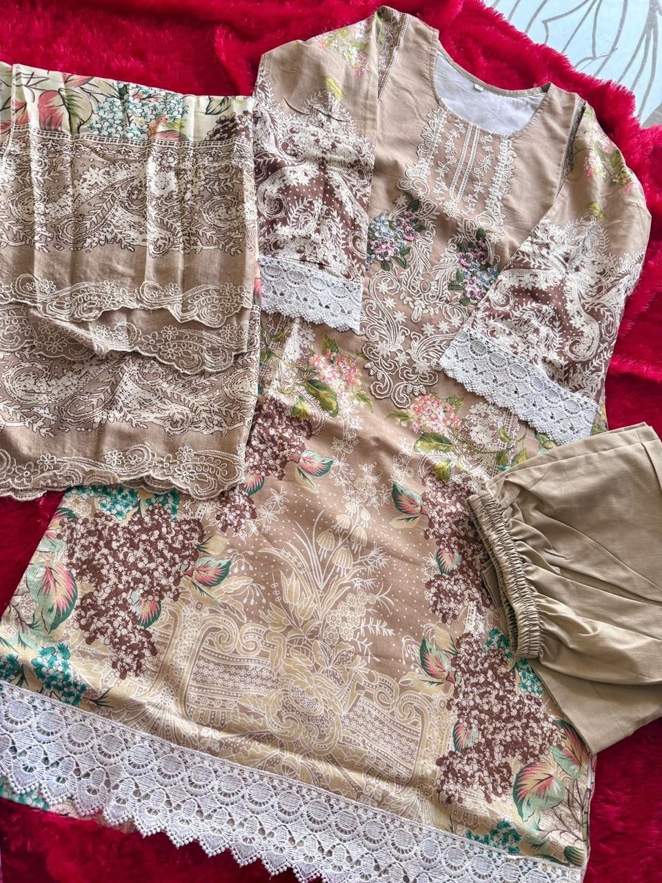 MEHBOOB TEX 1533 A B C PAKISTANI SUITS PURE COTTON