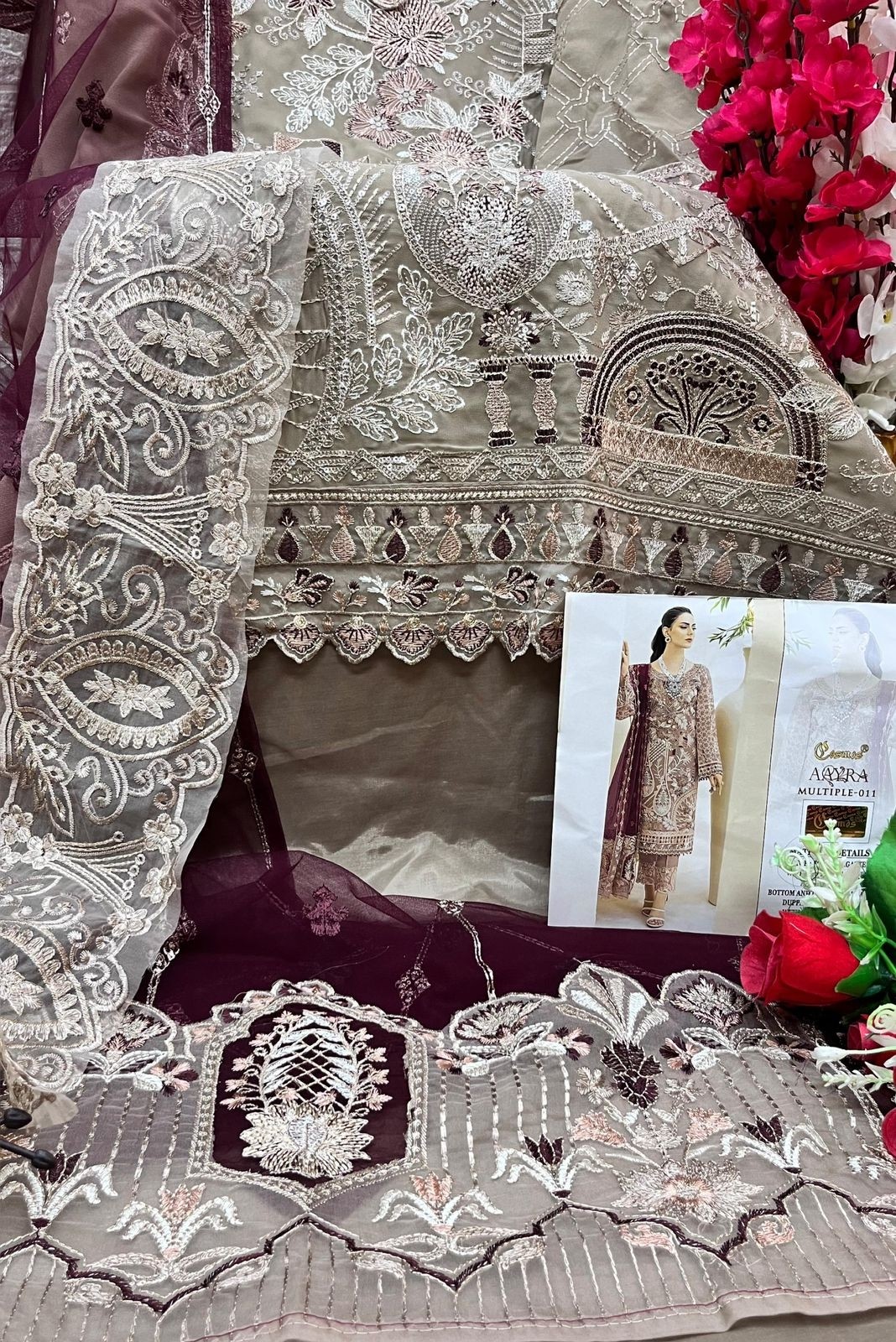 COSMOS AAYRA MULTIPLE 011 PAKISTANI LATEST DRESSES